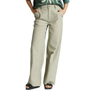 Brixton wide leg stripped down pants